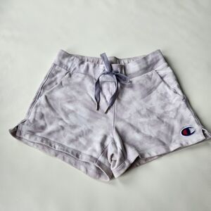 Champion Women's Gray Tie-Dye Shorts